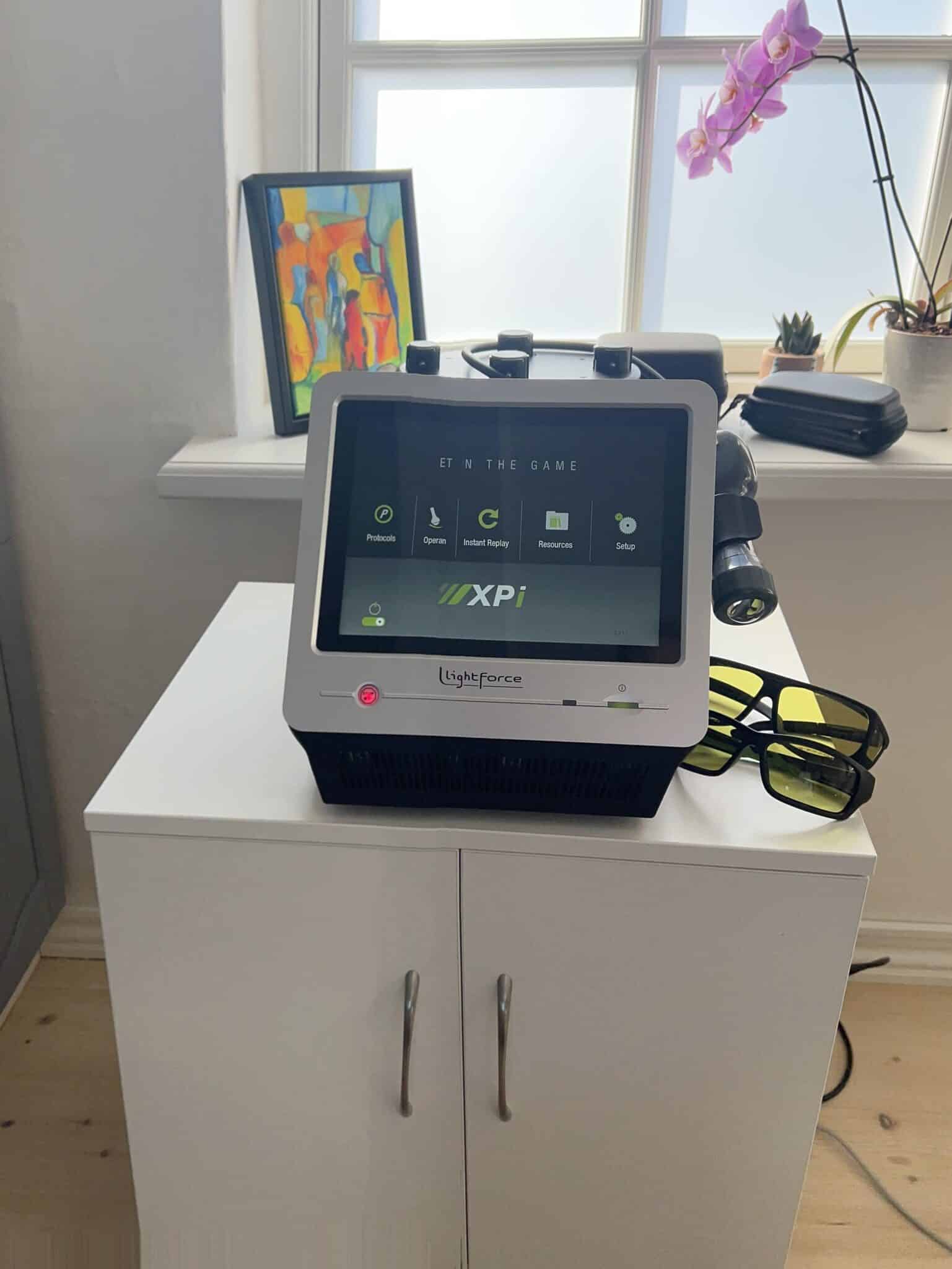 High Power Laser behandling i Holstebro Sundhedsgården