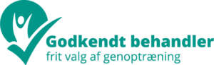 Logo: Godkendt behandler – frit valg af genoptræning
